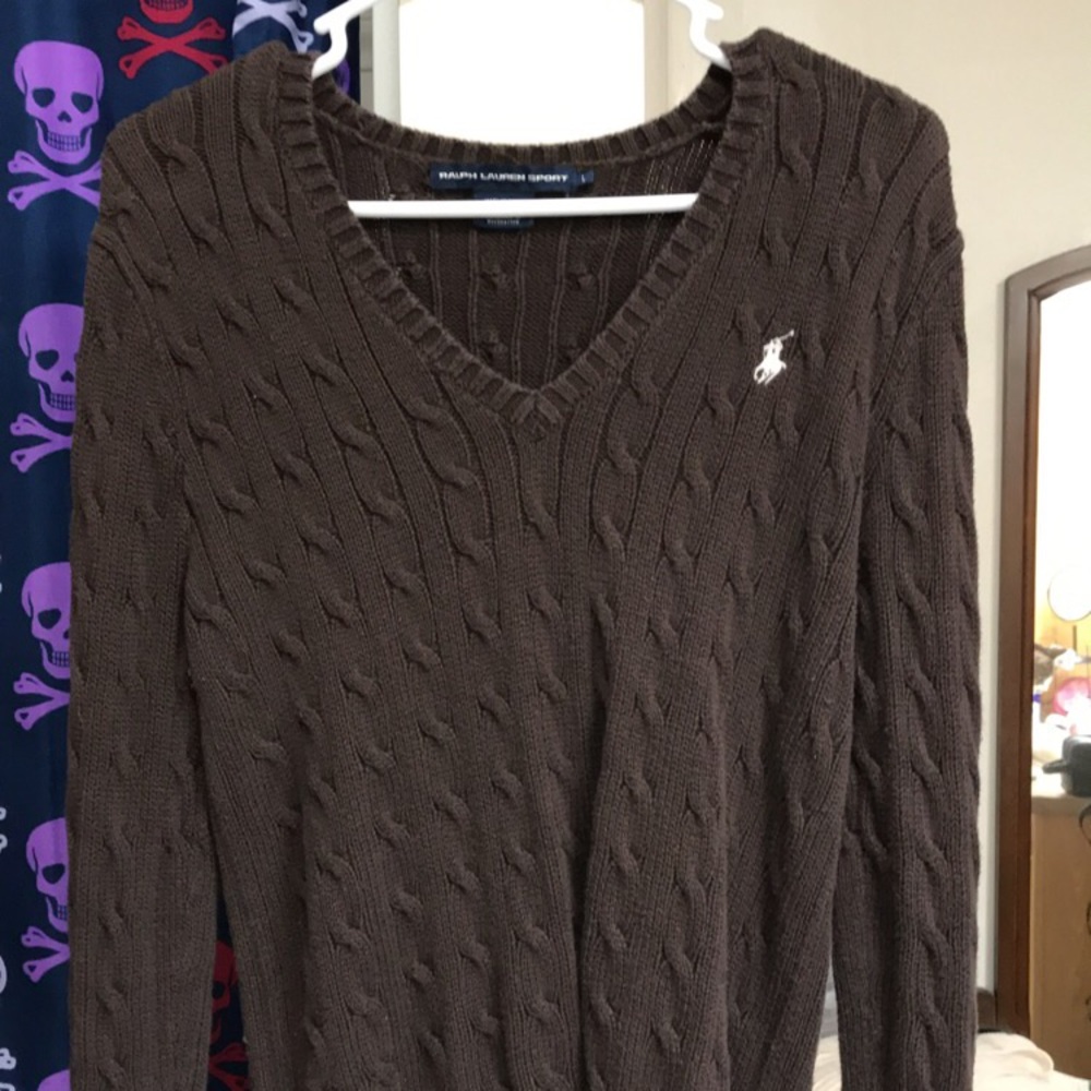 Women’s large thick Ralph Lauren Sweater